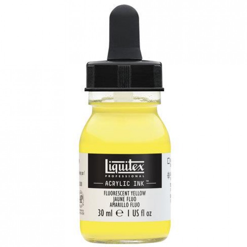 Liquitex Professional Acrylic Ink 30ml 981 Fluorescent Yellow