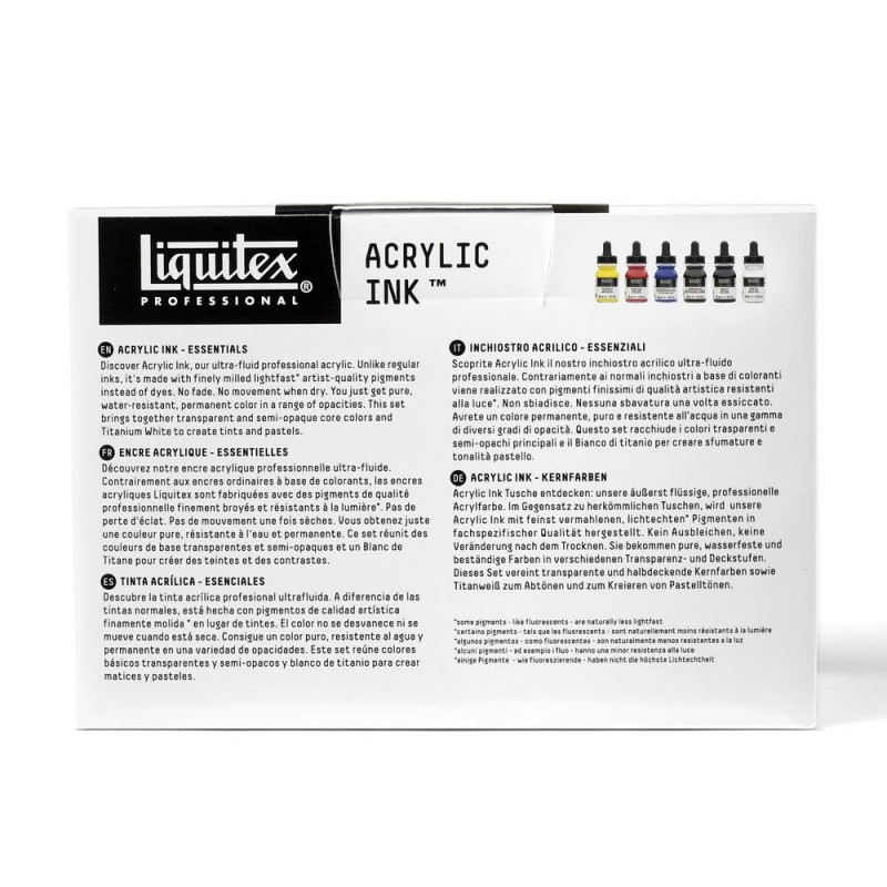 Liquitex Professional Acrylic Ink 6 x 30ml Βασικά Χρώματα