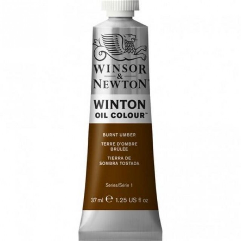 Winton Oil 37ml 076 Burnt Umber