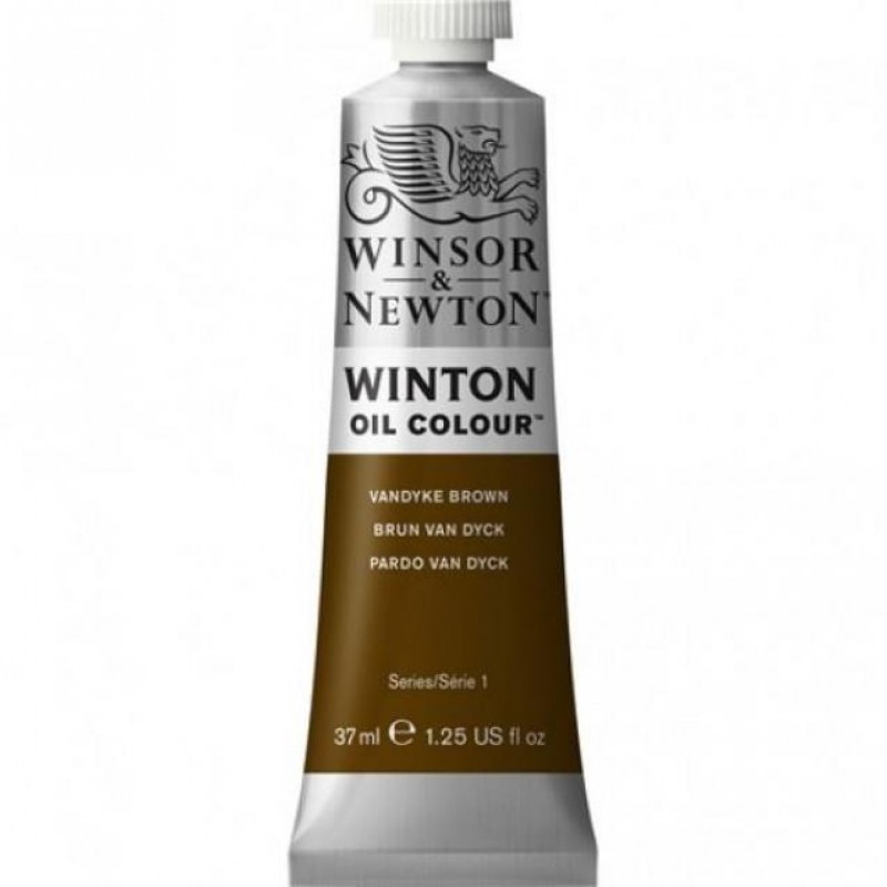 Winton Oil 37ml 676 Vandyke Brown Winton Oil 37ml 676 Vandyke Brown