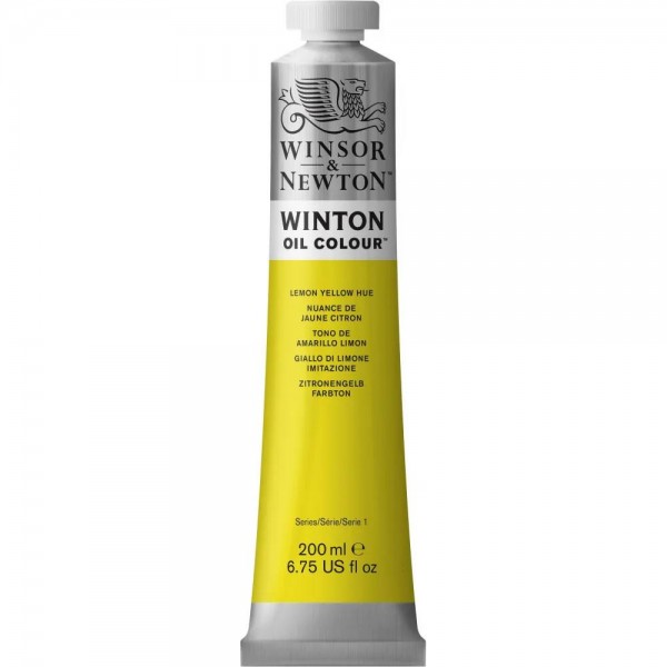 Winton Oil 200ml 346 Lemon Yellow Hue Winton Oil 200ml 346 Lemon Yellow Hue