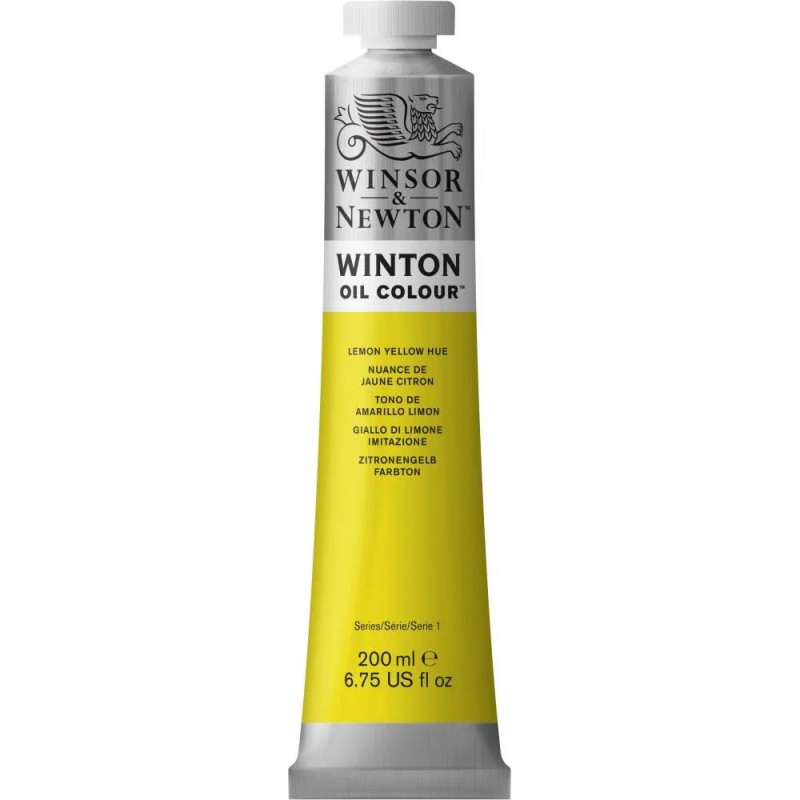 Winton Oil 200ml 346 Lemon Yellow Hue