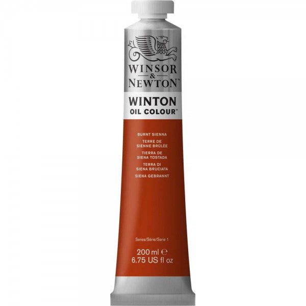 Winton Oil 200ml 074 Burnt Sienna Winton Oil 200ml 074 Burnt Sienna
