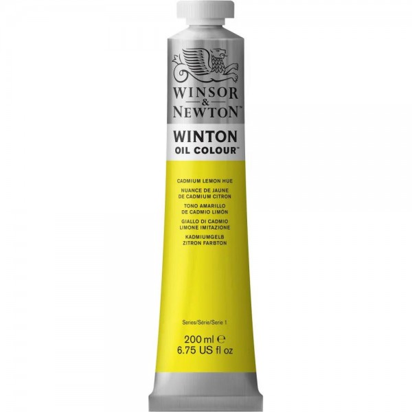 Winton Oil 200ml 087 Cadmium Lemon Hue Winton Oil 200ml 087 Cadmium Lemon Hue