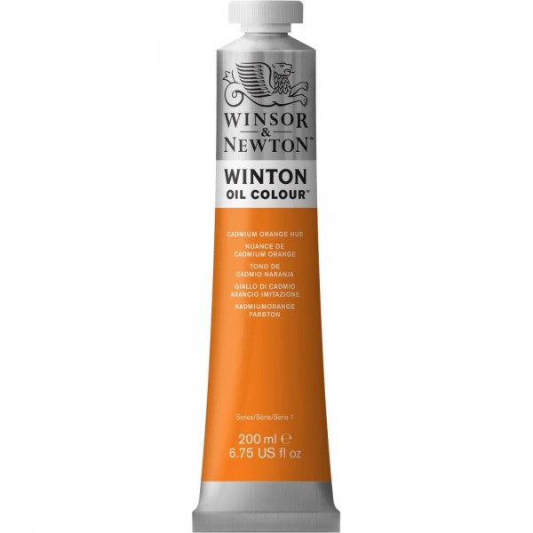 Winton Oil 200ml 090 Cadmium Orange Hue Winton Oil 200ml 090 Cadmium Orange Hue