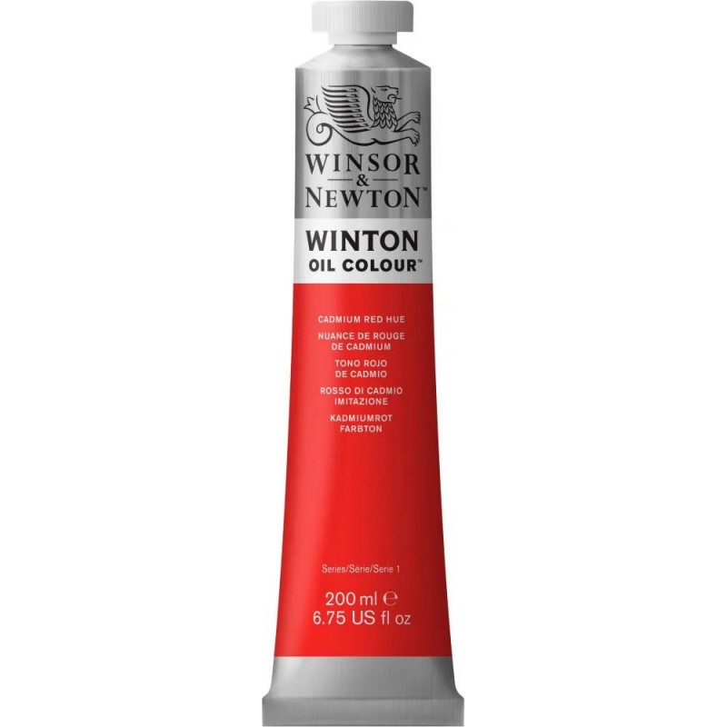 Winton Oil 200ml 095 Cadmium Red Hue