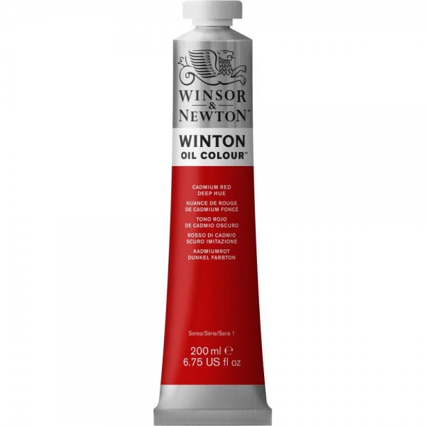 Winton Oil 200ml 098 Cadmium Red Deep Hue Winton Oil 200ml 098 Cadmium Red Deep Hue