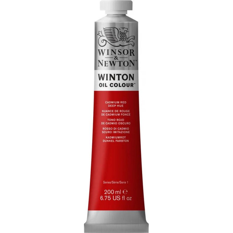 Winton Oil 200ml 098 Cadmium Red Deep Hue