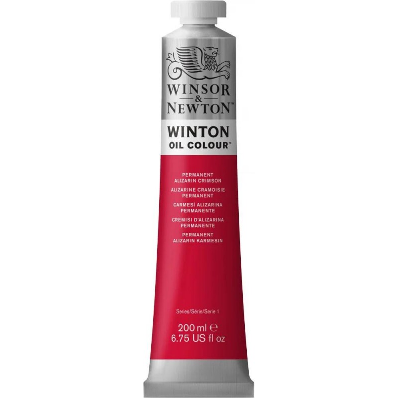 Winton Oil 200ml 468 Permanent Alizarin Crimson
