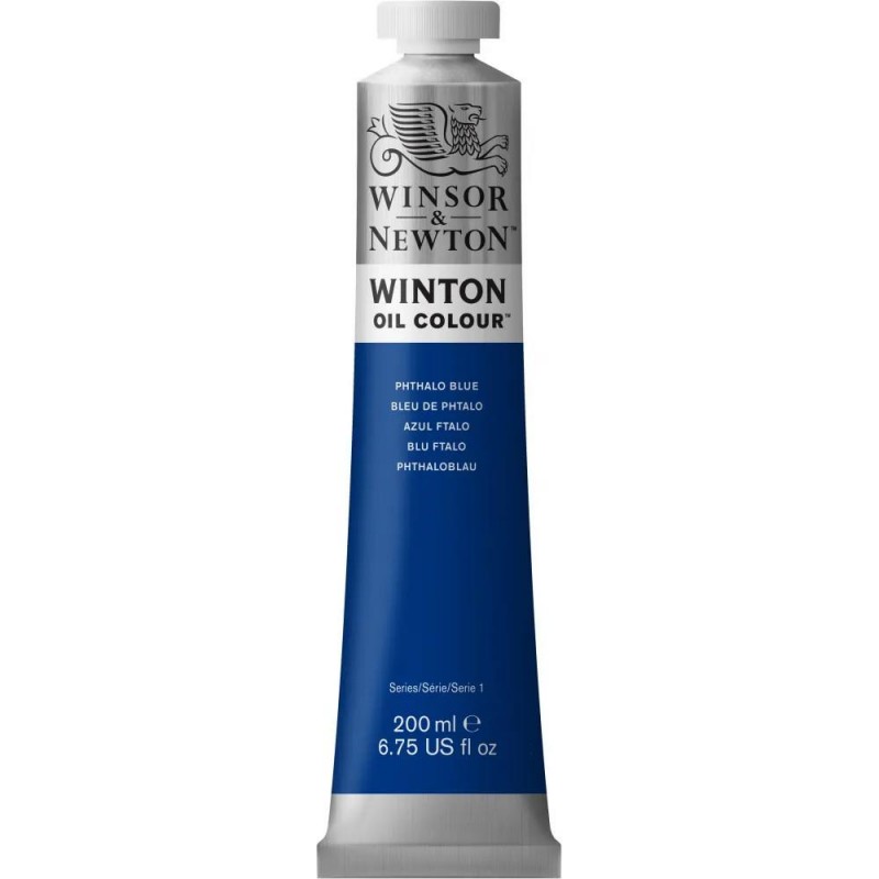 Winton Oil 200ml 516 Phthalo Blue