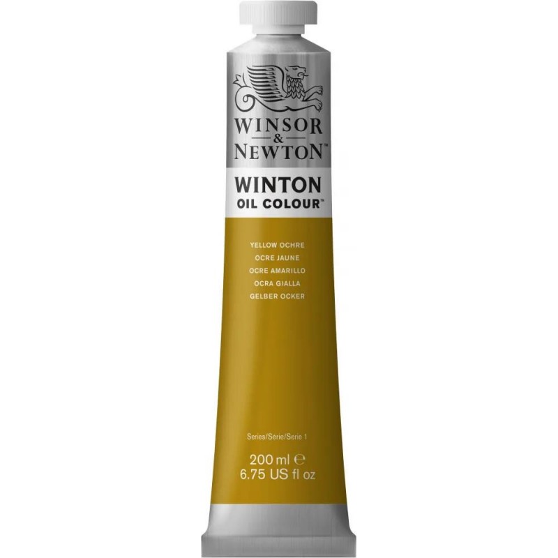 Winton Oil 200ml 744 Yellow Ochre