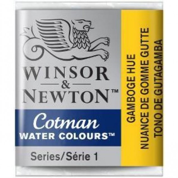 Cotman Half Pan 266 Gamboge Hue Cotman Half Pan 266 Gamboge Hue