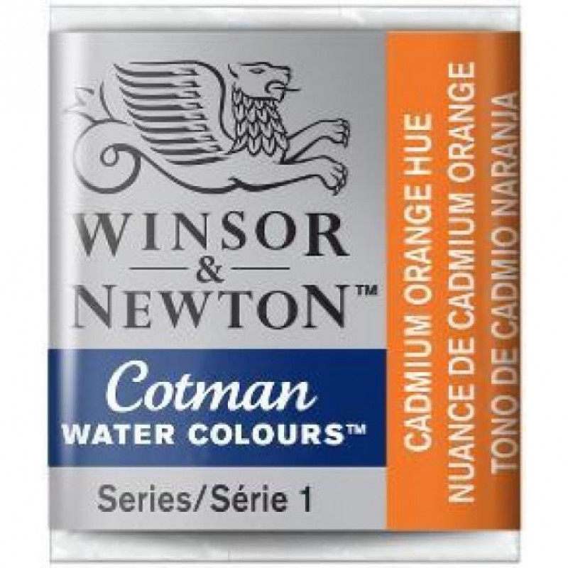 Cotman Half Pan 090 Cadmium Orange Hue