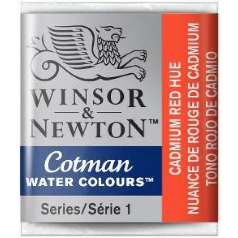 Cotman Half Pan 095 Cadmium Red Hue