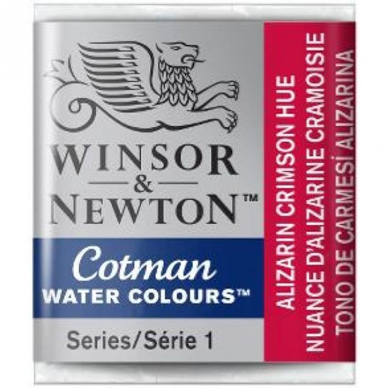 Cotman Half Pan 003 Alizarin Crimson Hue