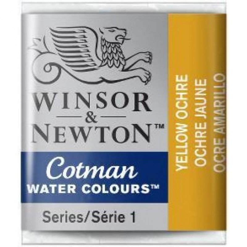 Cotman Half Pan 744 Yellow Ochre