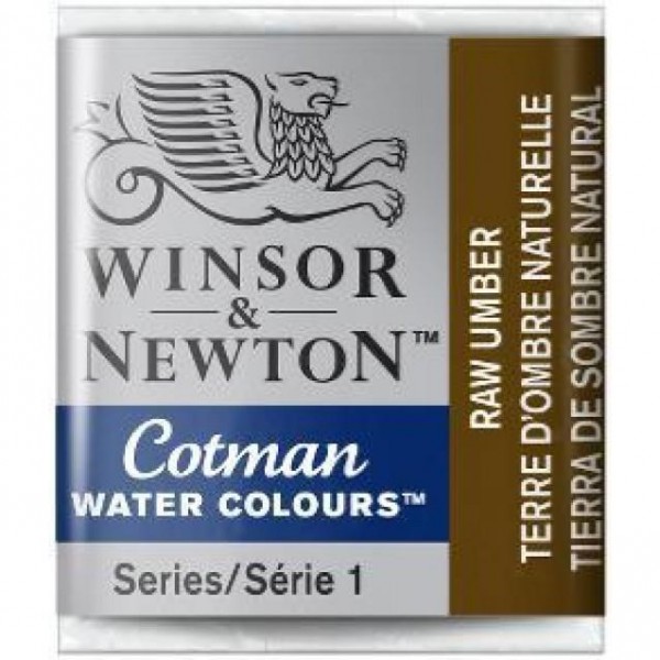 Cotman Half Pan 554 Raw Umber Cotman Half Pan 554 Raw Umber