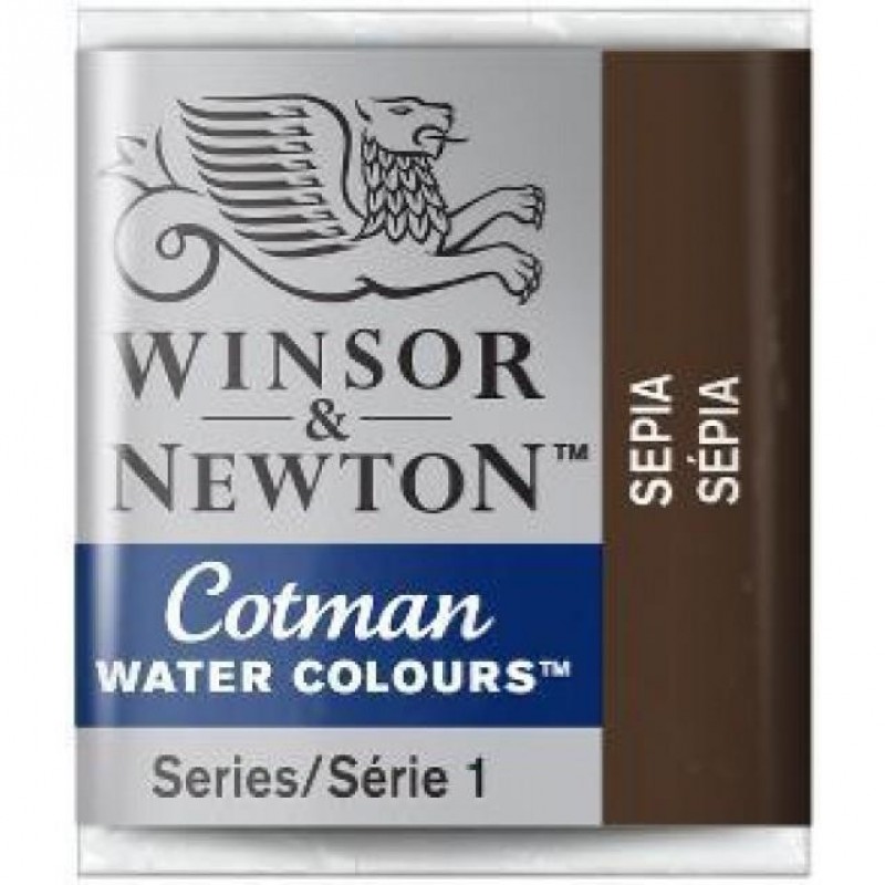 Cotman Half Pan 609 Sepia Cotman Half Pan 609 Sepia