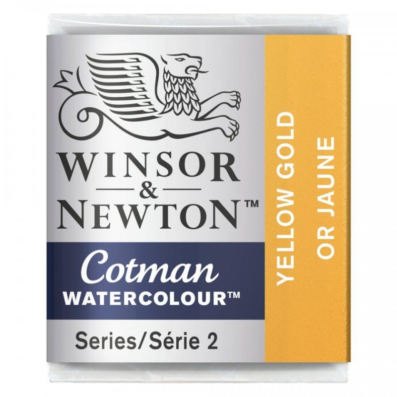 Cotman Half Pan 088 Yellow Gold Cotman Half Pan 088 Yellow Gold