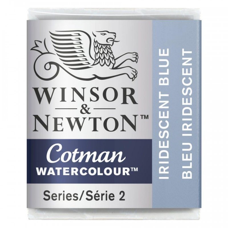 Cotman Half Pan 472 Iridescent Blue