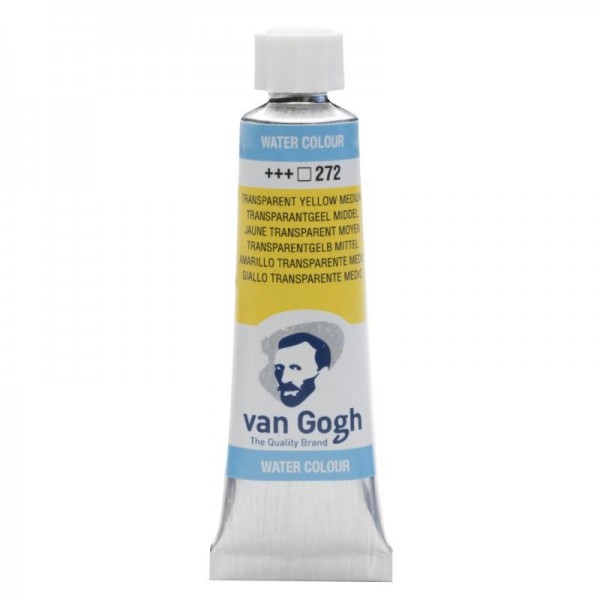 Van Gogh Σωληνάριο Ακουαρέλας 10ml 272 Transparent Yellow Medium Van Gogh Σωληνάριο Ακουαρέλας 10ml 272 Transparent Yellow Medium