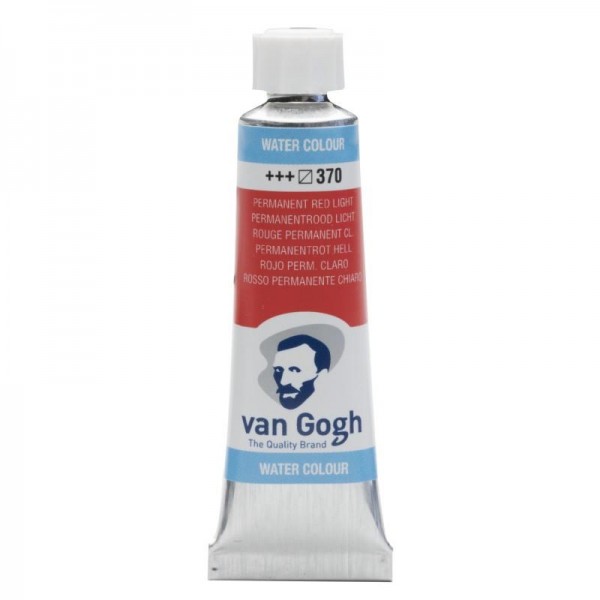 Van Gogh Σωληνάριο Ακουαρέλας 10ml 370 Permanent Red  Light