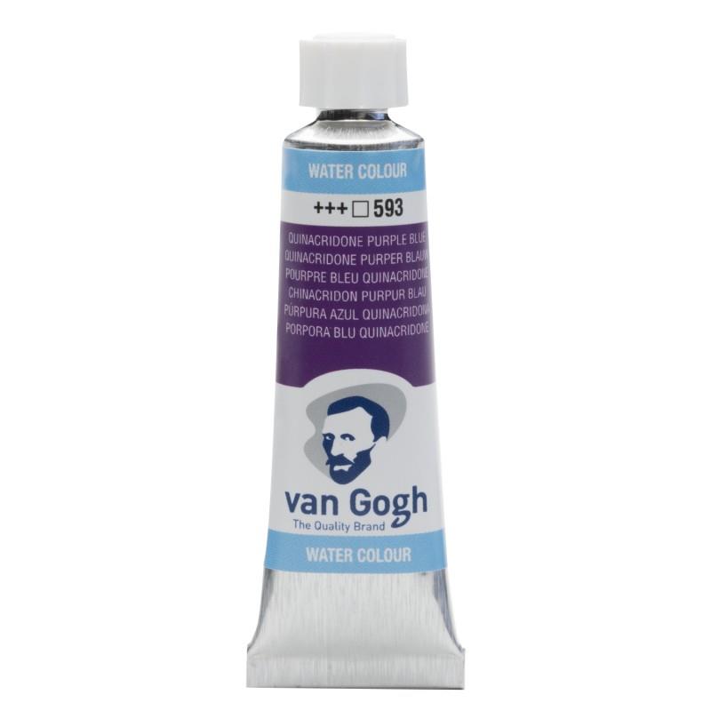 Van Gogh Σωληνάριο Ακουαρέλας 10ml 593 Quinacridone Purple  Blue