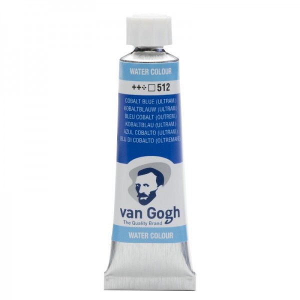 Van Gogh Σωληνάριο Ακουαρέλας 10ml 512 Cobalt Blue Ultramarine Van Gogh Σωληνάριο Ακουαρέλας 10ml 512 Cobalt Blue Ultramarine