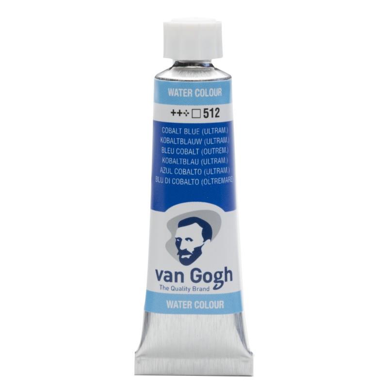 Van Gogh Σωληνάριο Ακουαρέλας 10ml 512 Cobalt Blue Ultramarine