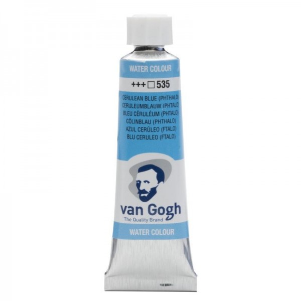 Van Gogh Σωληνάριο Ακουαρέλας 10ml 535 Cerulean Blue Phthalo Van Gogh Σωληνάριο Ακουαρέλας 10ml 535 Cerulean Blue Phthalo