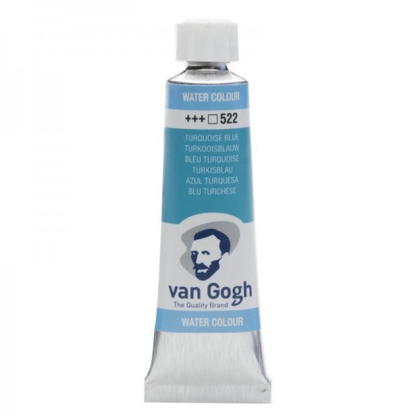 Van Gogh Σωληνάριο Ακουαρέλας 10ml 522 Turquoise Blue Van Gogh Σωληνάριο Ακουαρέλας 10ml 522 Turquoise Blue