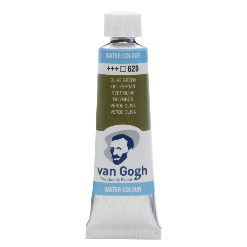 Van Gogh Σωληνάριο Ακουαρέλας 10ml 620 Olive Green