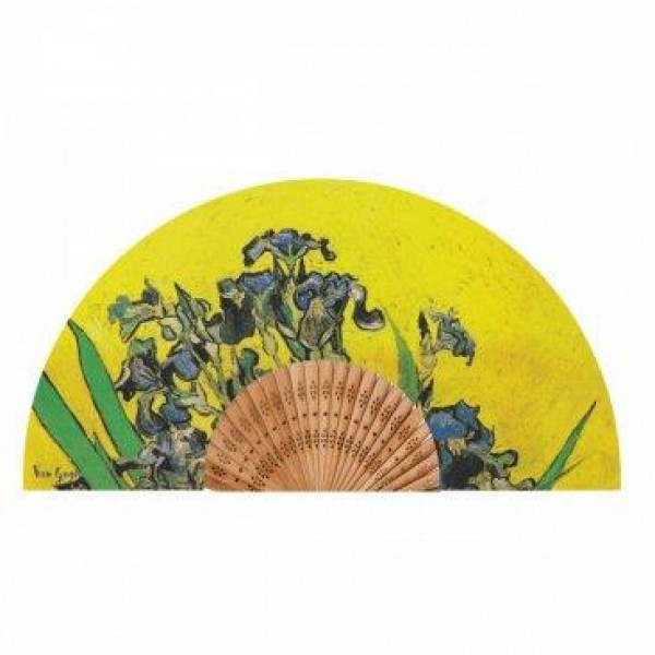 Βεντάλια Van Gogh Iris jaune Βεντάλια Van Gogh Iris jaune