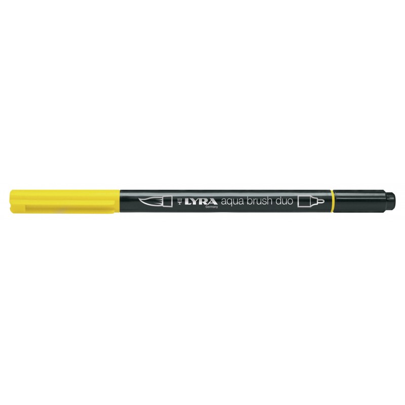 Lyra Aqua Brush Duo Cadmium Yellow Lemon