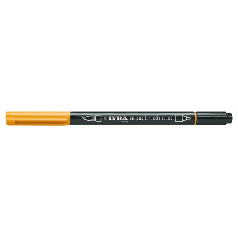 Lyra Aqua Brush Duo Cadmium Yellow Deep