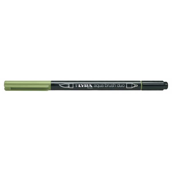 Lyra Aqua Brush Duo Chrome Green Lyra Aqua Brush Duo Chrome Green