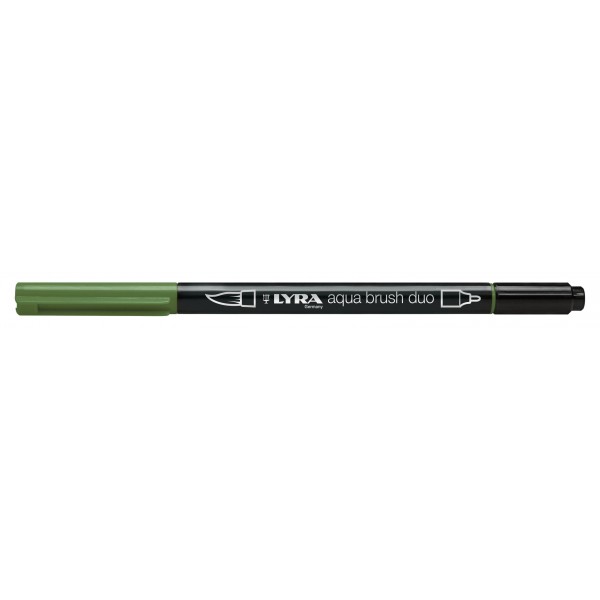 Lyra Aqua Brush Duo Olive Green Lyra Aqua Brush Duo Olive Green