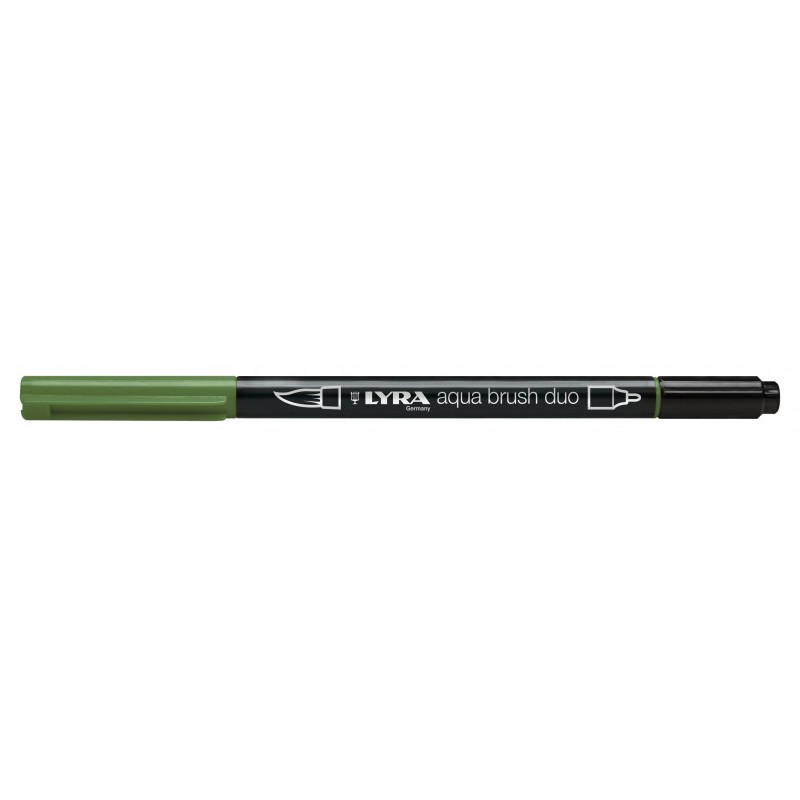 Lyra Aqua Brush Duo Olive Green