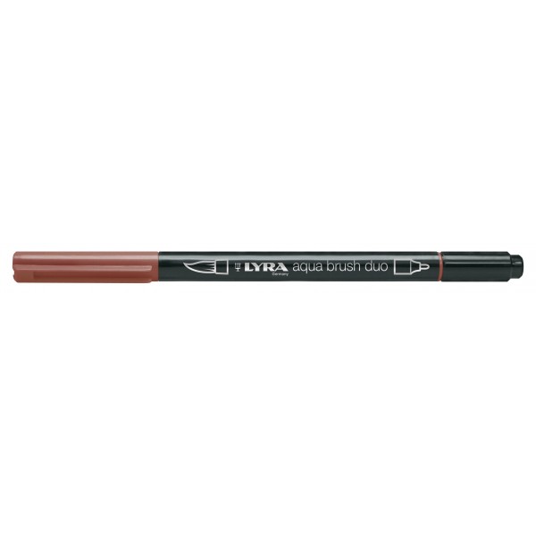 Lyra Aqua Brush Duo Van Dyke Brown Lyra Aqua Brush Duo Van Dyke Brown