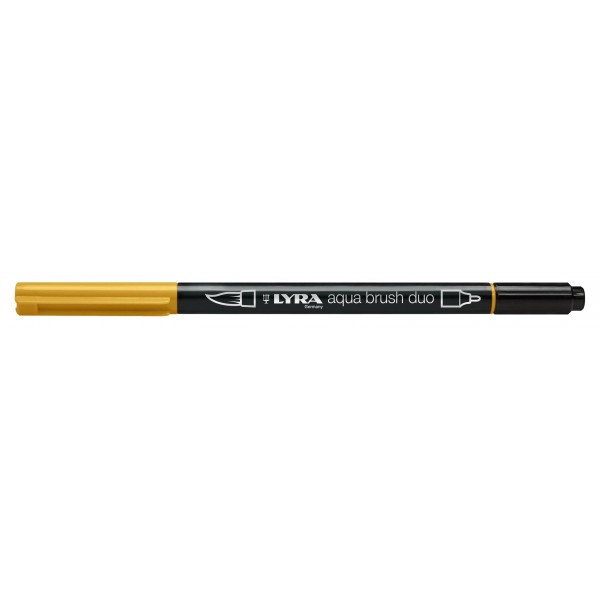 Lyra Aqua Brush Duo Raw Sienna Lyra Aqua Brush Duo Raw Sienna