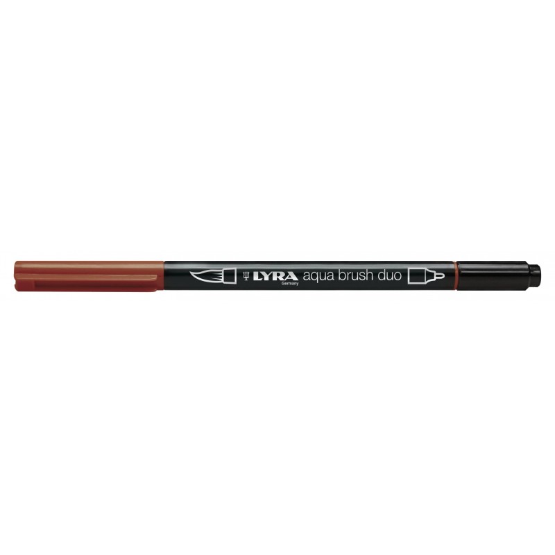 Lyra Aqua Brush Duo Indian Red