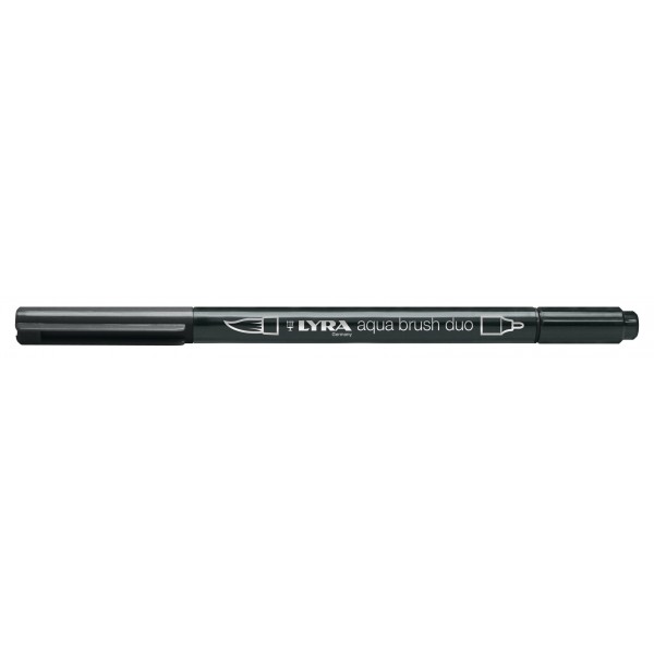 Lyra Aqua Brush Duo Black Lyra Aqua Brush Duo Black