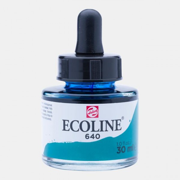 Ecoline 30ml 640 Bluish Green Ecoline 30ml 640 Bluish Green