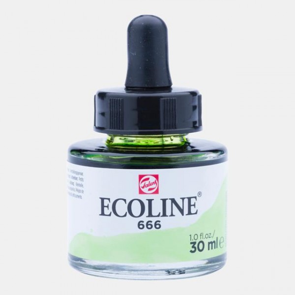 Ecoline 30ml 666 Pastel Green Ecoline 30ml 666 Pastel Green
