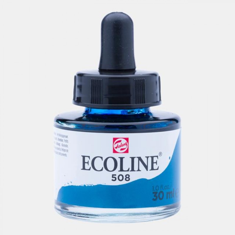 Ecoline 30ml 508 Prussian Blue
