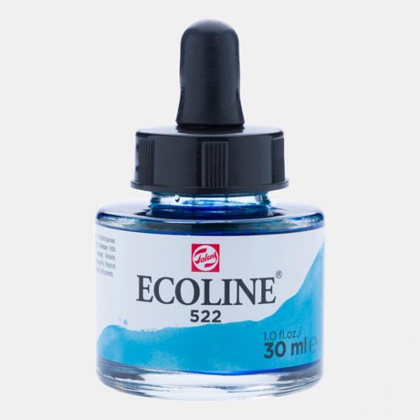Ecoline 30ml 522 Turquoise Blue Ecoline 30ml 522 Turquoise Blue