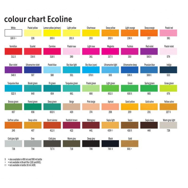 Ecoline 30ml 233 Chartreuse