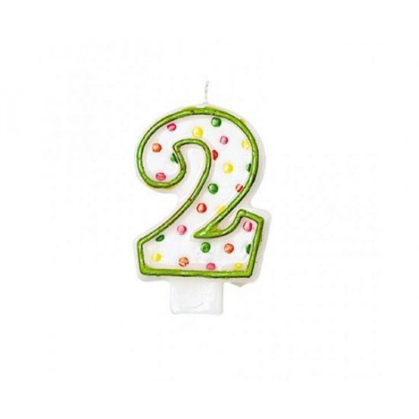 Amscan Κερί γενεθλίων Νο 2 Amscan Κερί γενεθλίων Νο 2