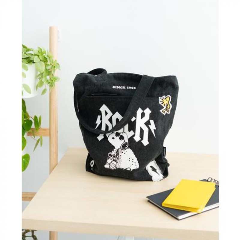 Υφασμάτινη Τσάντα Snoopy 37x41x10cm