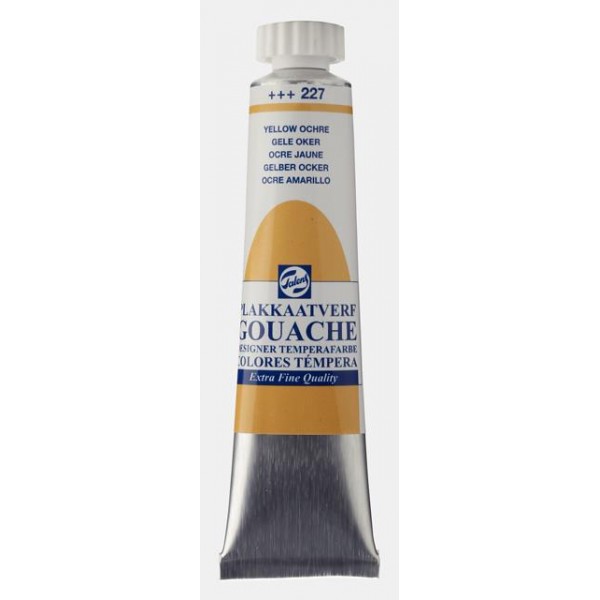 Talens Gouache 20ml No 227 Yellow Ochre